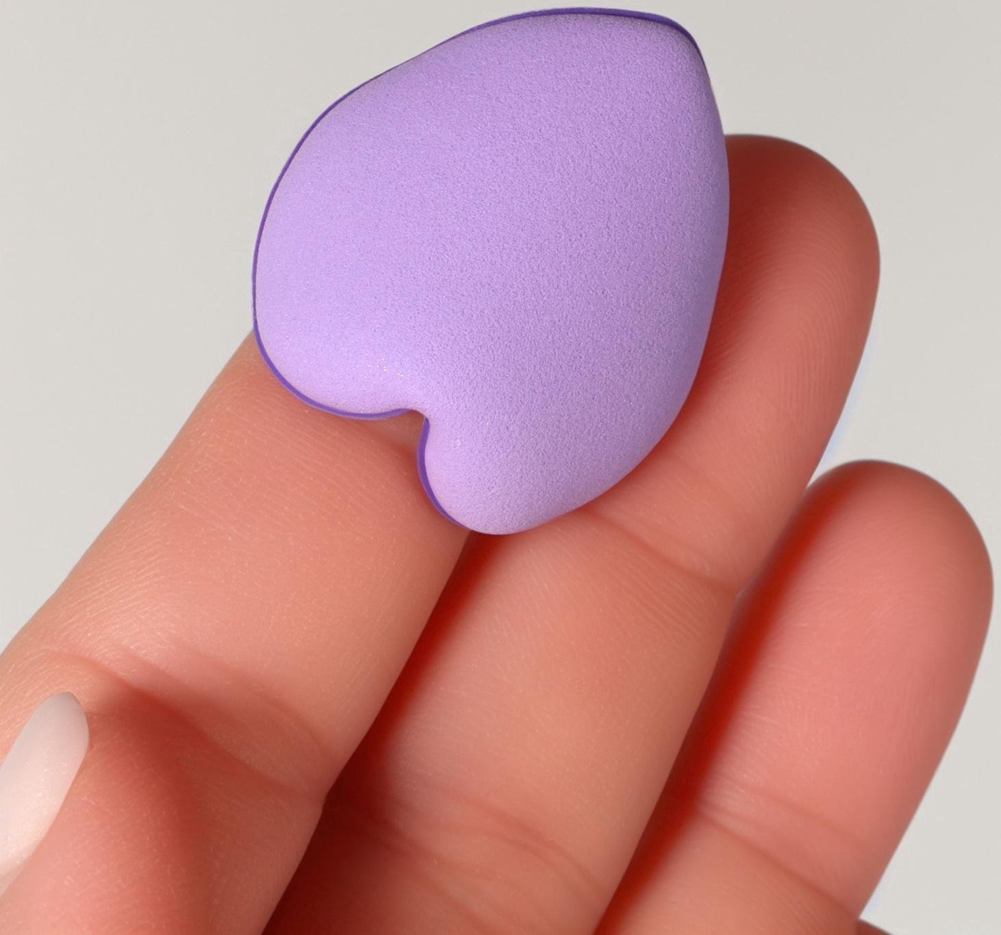 Спонжи для макияжа, в футляре, набор - 5 шт., МИКС