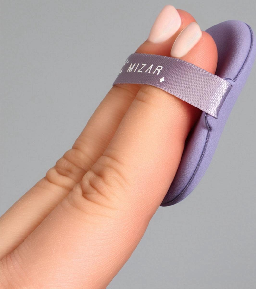 Спонжи для макияжа, в футляре, набор - 7 шт., МИКС