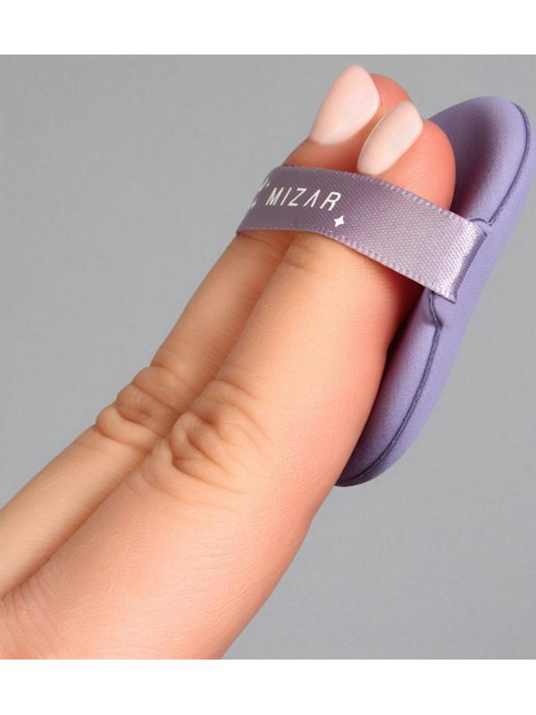 Спонжи для макияжа, в футляре, набор - 7 шт., МИКС