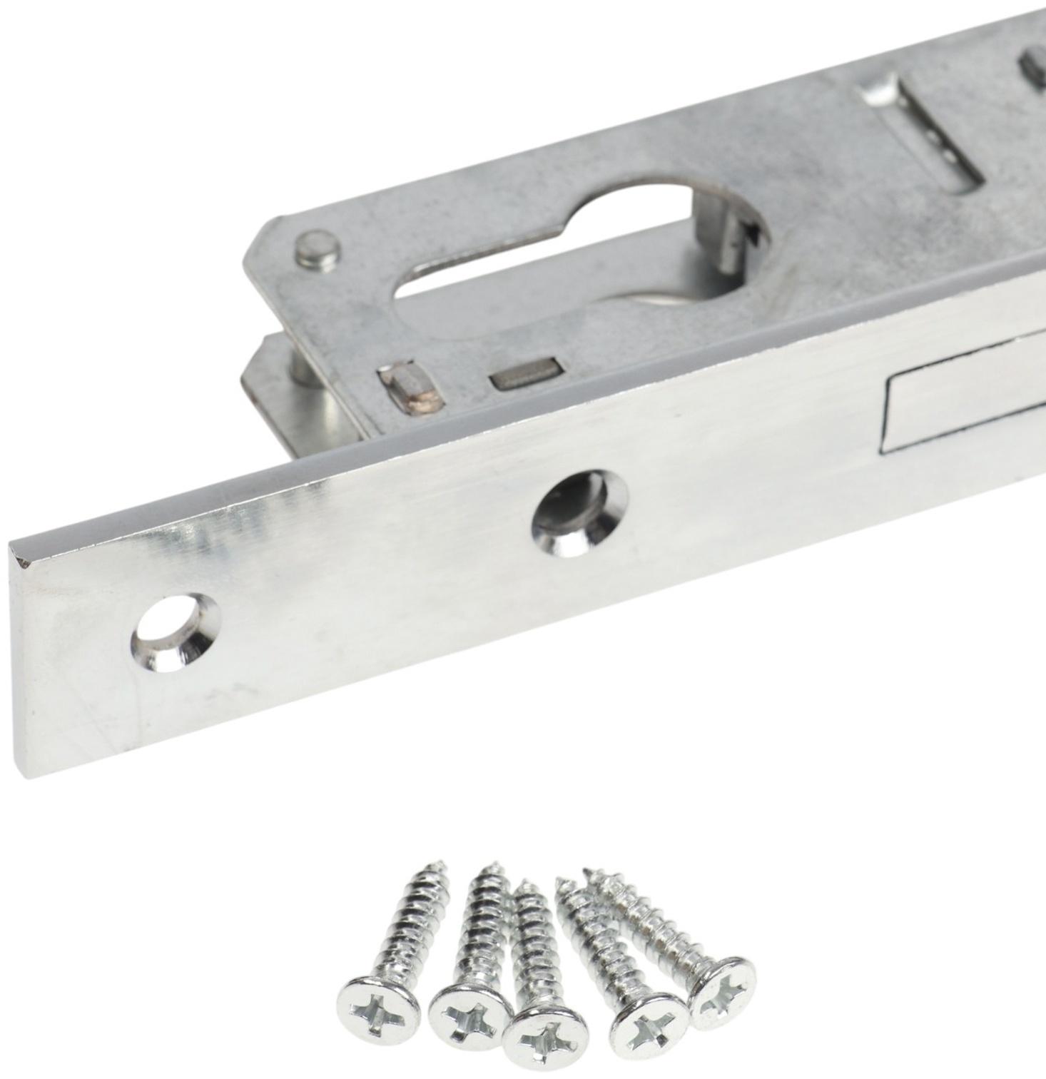 Замок врезной LOCKLAND, узкопрофильный, без ручек, Backset 20 мм, под ц/м, м/о 85 мм