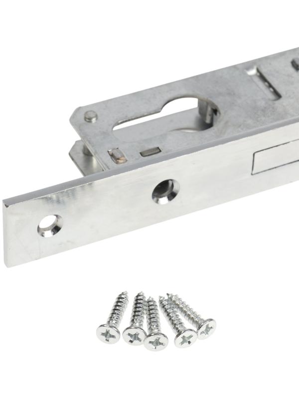 Замок врезной LOCKLAND, узкопрофильный, без ручек, Backset 20 мм, под ц/м, м/о 85 мм