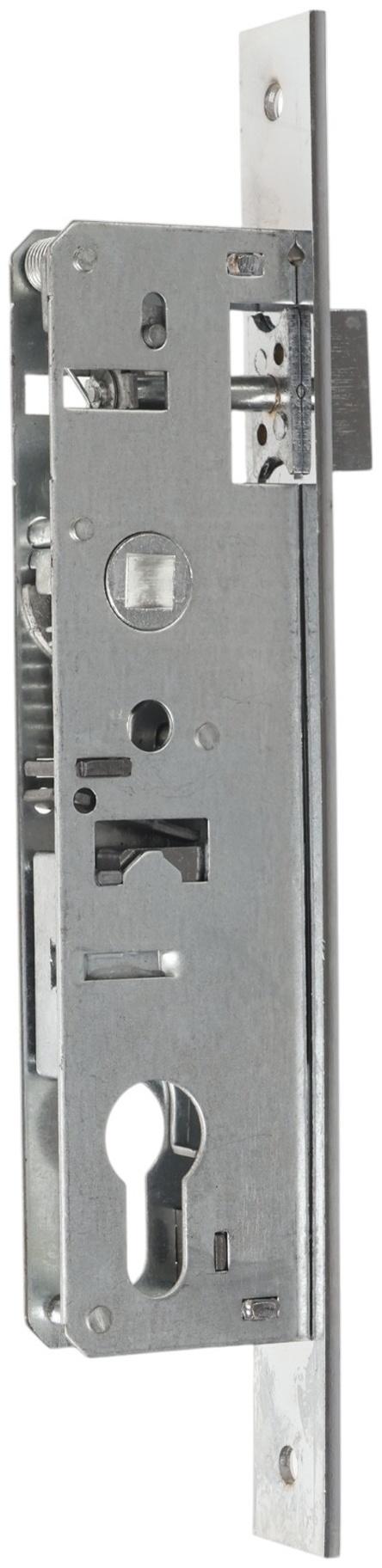 Замок врезной LOCKLAND, узкопрофильный, без ручек, Backset 30 мм, под ц/м, м/о 85 мм