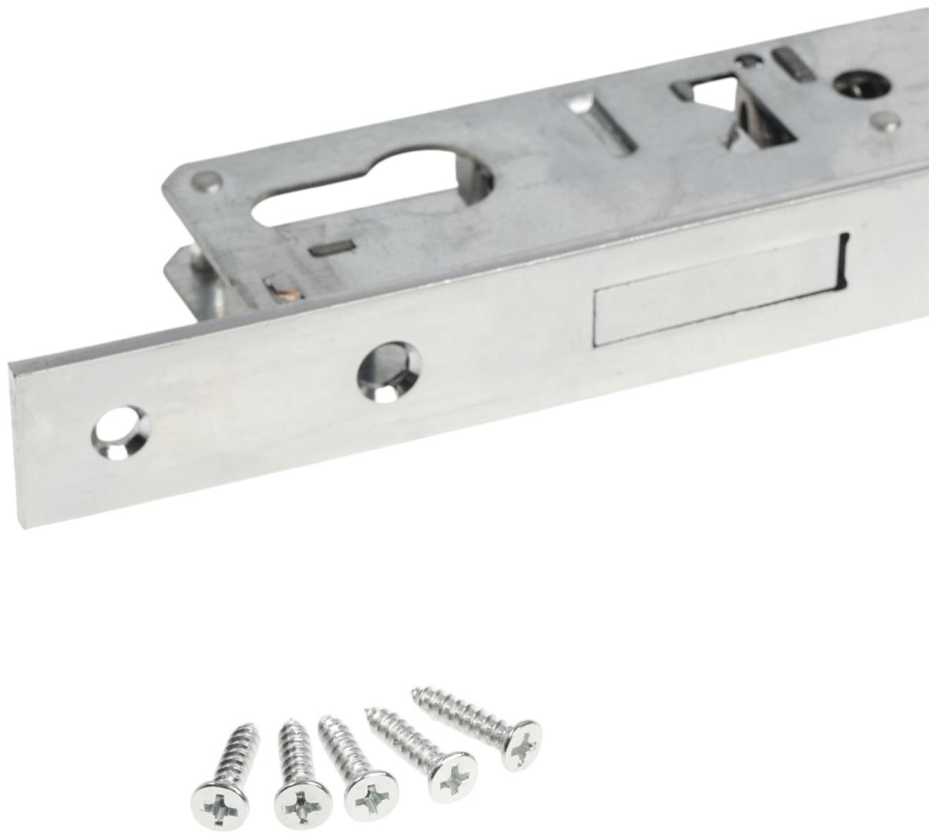 Замок врезной LOCKLAND, узкопрофильный, без ручек, Backset 30 мм, под ц/м, м/о 85 мм