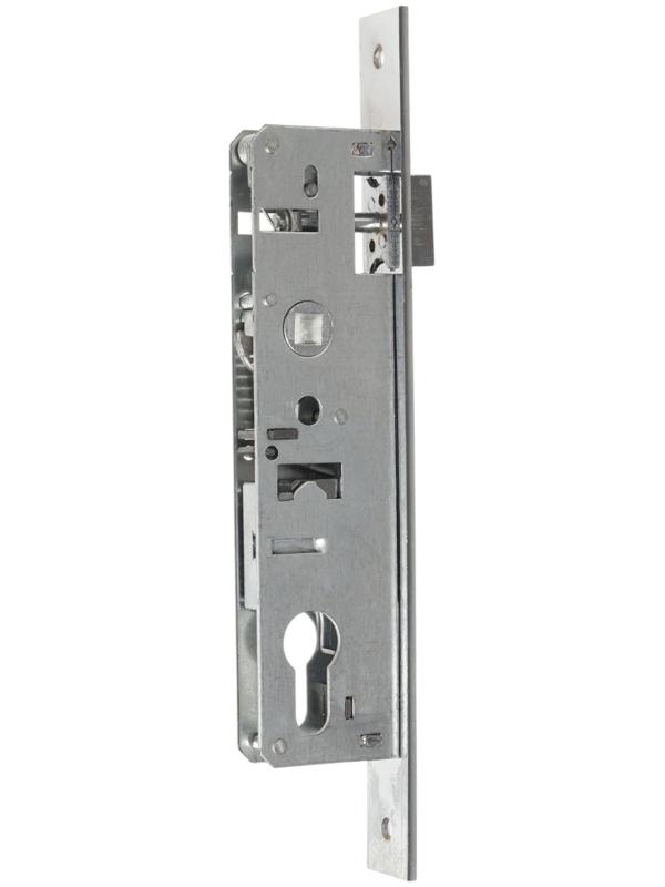 Замок врезной LOCKLAND, узкопрофильный, без ручек, Backset 30 мм, под ц/м, м/о 85 мм