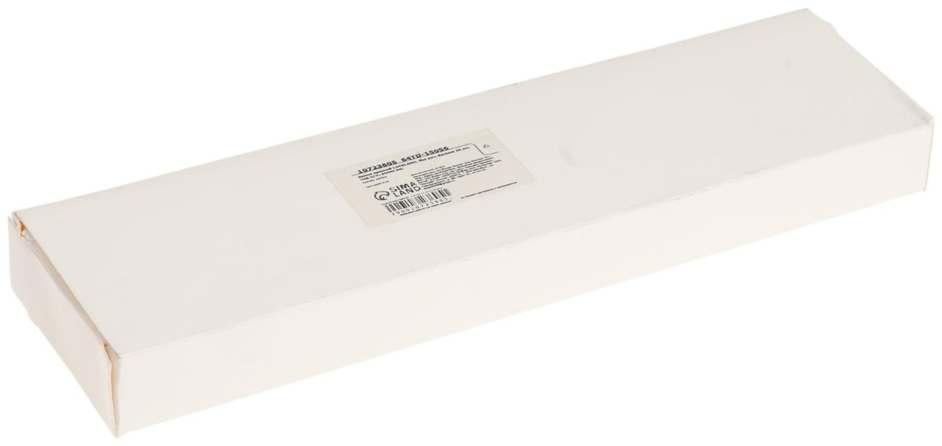 Замок врезной LOCKLAND, узкопрофильный, без ручек, Backset 35 мм, под ц/м, роликовая защелка