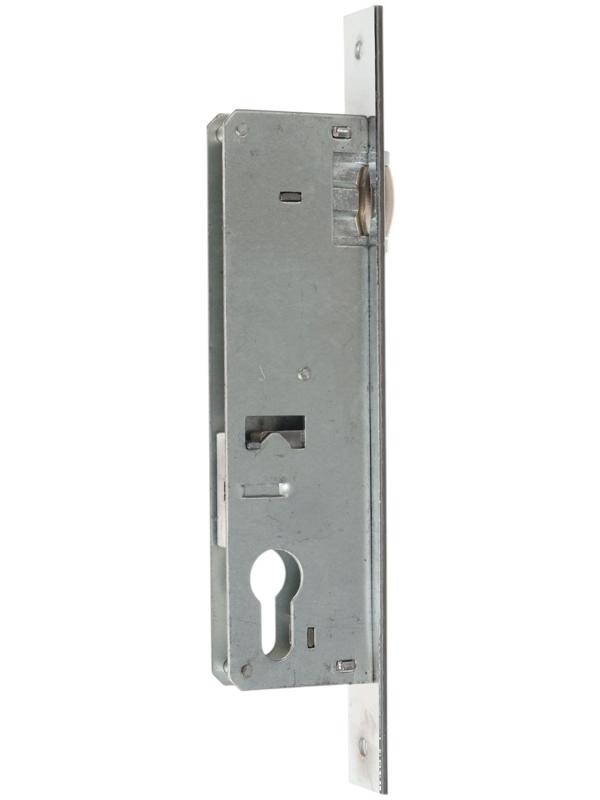 Замок врезной LOCKLAND, узкопрофильный, без ручек, Backset 35 мм, под ц/м, роликовая защелка