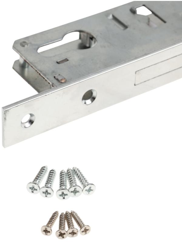 Замок врезной LOCKLAND, узкопрофильный, без ручек, Backset 35 мм, под ц/м, роликовая защелка