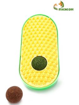 Игрушка-чесалка для кошек с кошачьей мятой и мататаби 13,5 см