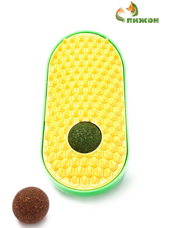 Игрушка-чесалка для кошек с кошачьей мятой и мататаби 13,5 см