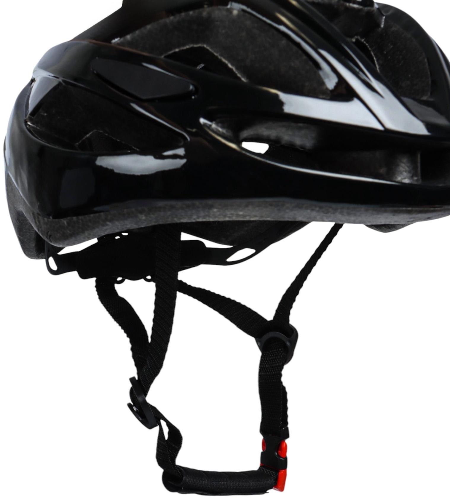 Шлем велосипедиста, L, тёмно-серый