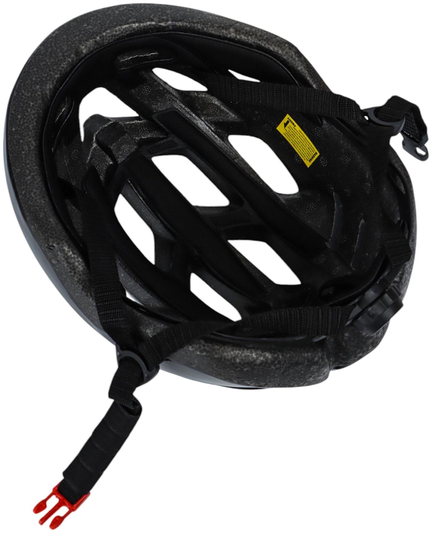 Шлем велосипедиста, L, тёмно-серый