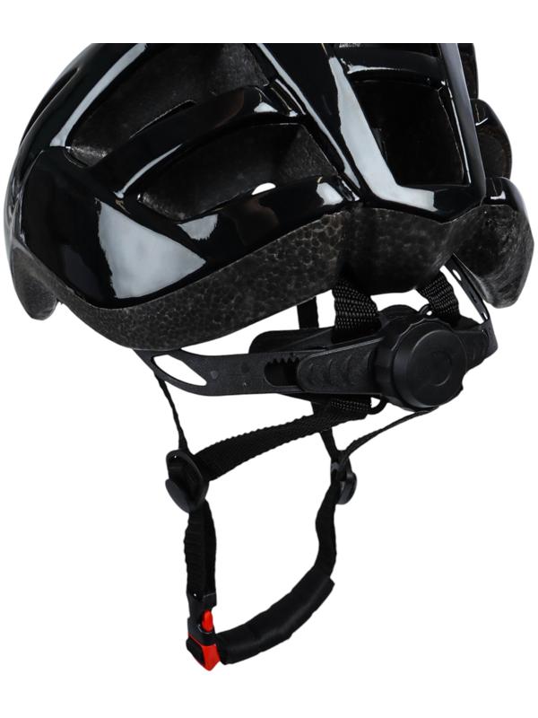 Шлем велосипедиста, L, тёмно-серый