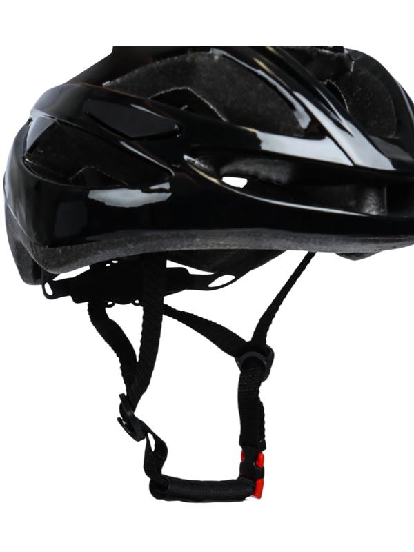 Шлем велосипедиста, L, тёмно-серый