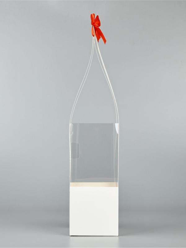 Коробка для цветов складная «С любовью», 10 х 45 х 10 см