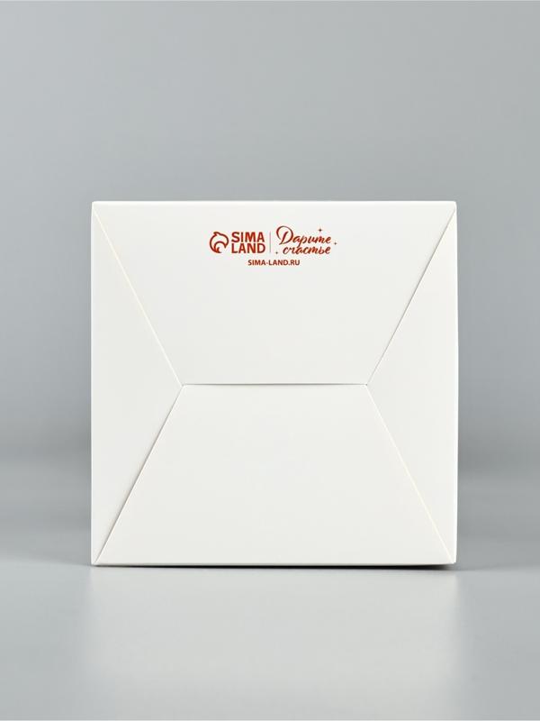 Коробка для цветов складная «С любовью», 10 х 45 х 10 см