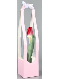 Коробка для цветов складная «Для тебя», 10 х 45 х 10 см
