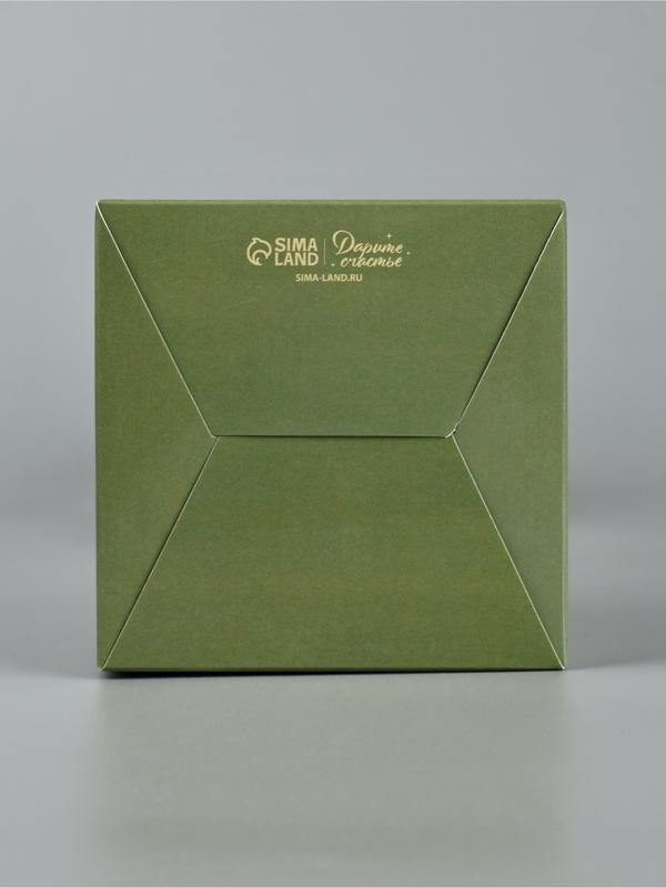 Коробка для цветов складная Flowers for you, 10 х 45 х 10 см