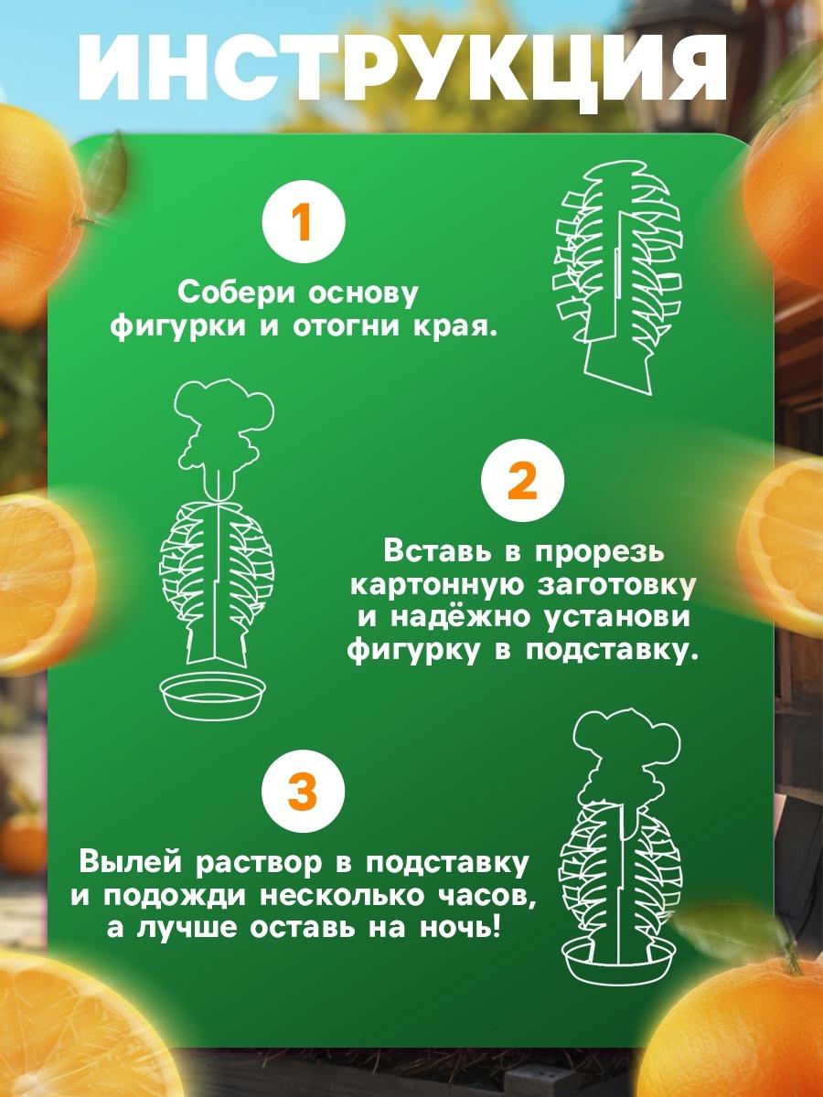 Набор для опытов «Веселые кристаллы», Чебурашка