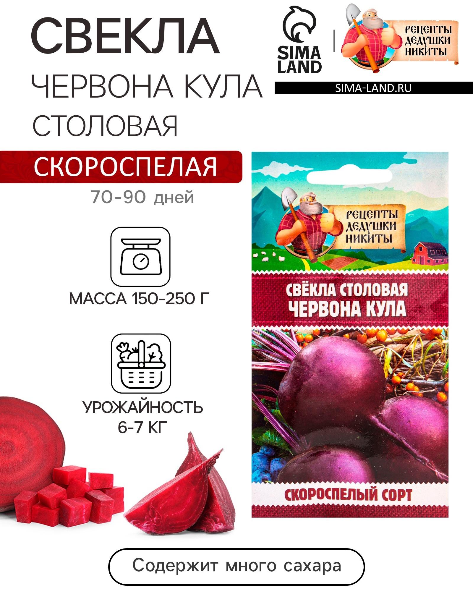 Семена Свекла столовая 