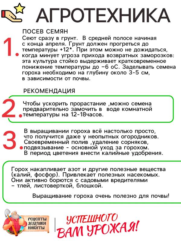 Семена Горох 