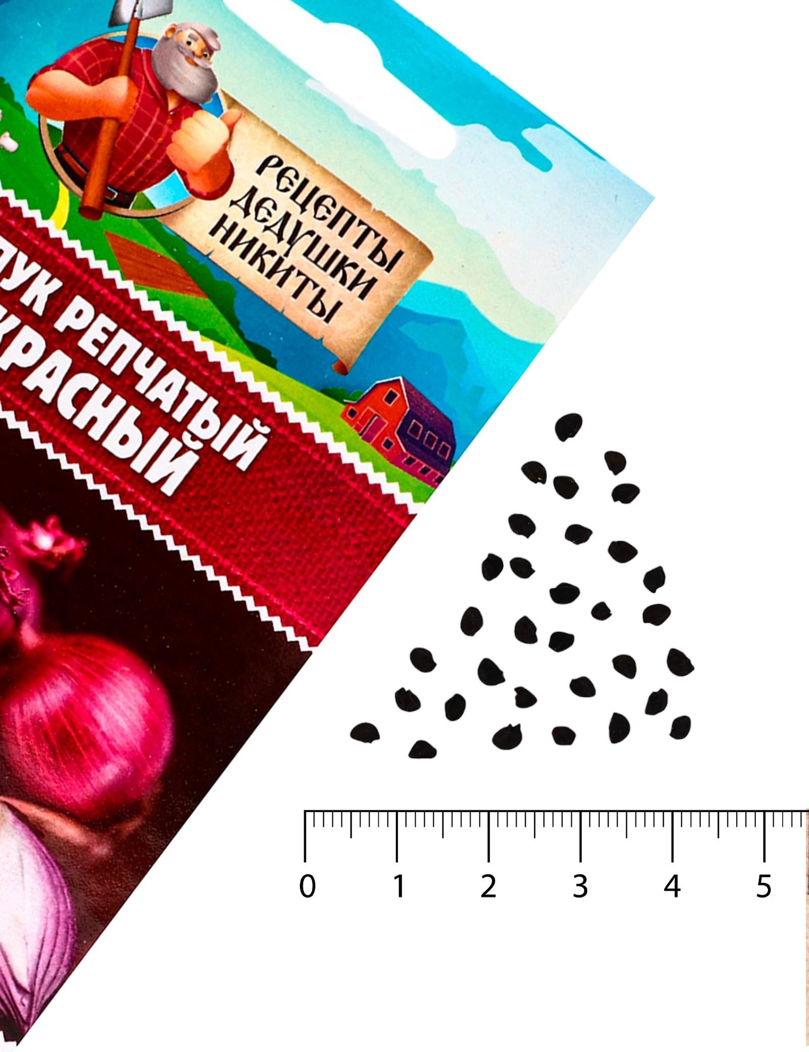 Семена Лук репчатый Красный, 0,3 г