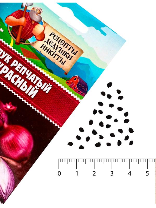 Семена Лук репчатый Красный, 0,3 г