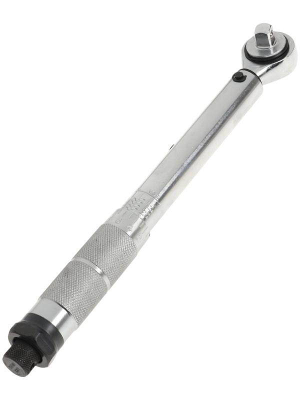 Ключ динамометрический ТУНДРА, 45 сталь, под квадрат 3/8