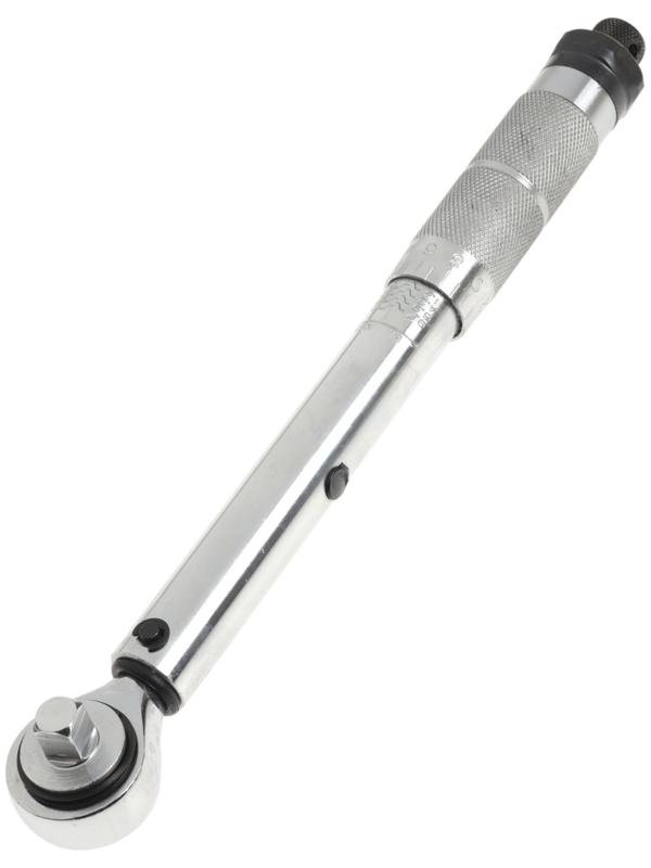 Ключ динамометрический ТУНДРА, 45 сталь, под квадрат 3/8