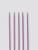 Спицы для вязания, чулочные, из алюминия, d=2.5 мм, 15 см, 5 шт., фиолетовые
