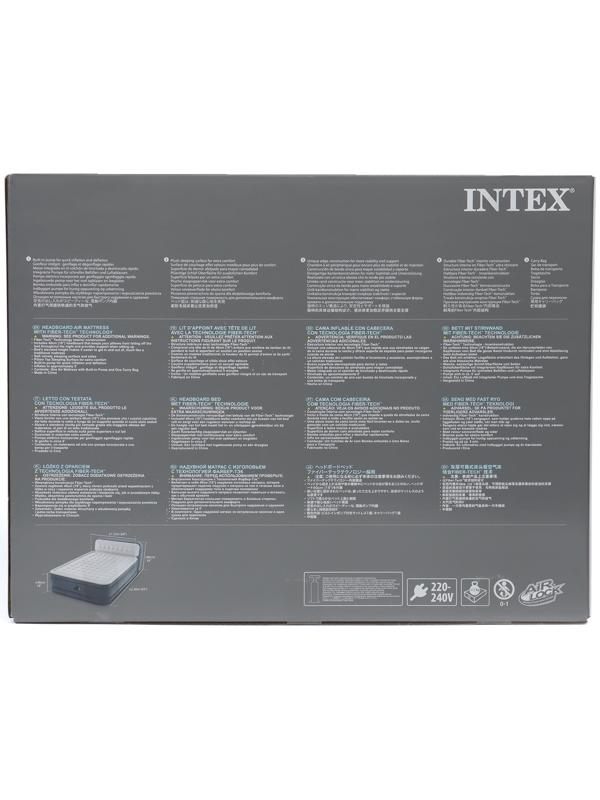 Кровать надувная QUEEN ULTRA с изголовьем 152 х 236 х 86 см, с встр насосом 64448ND