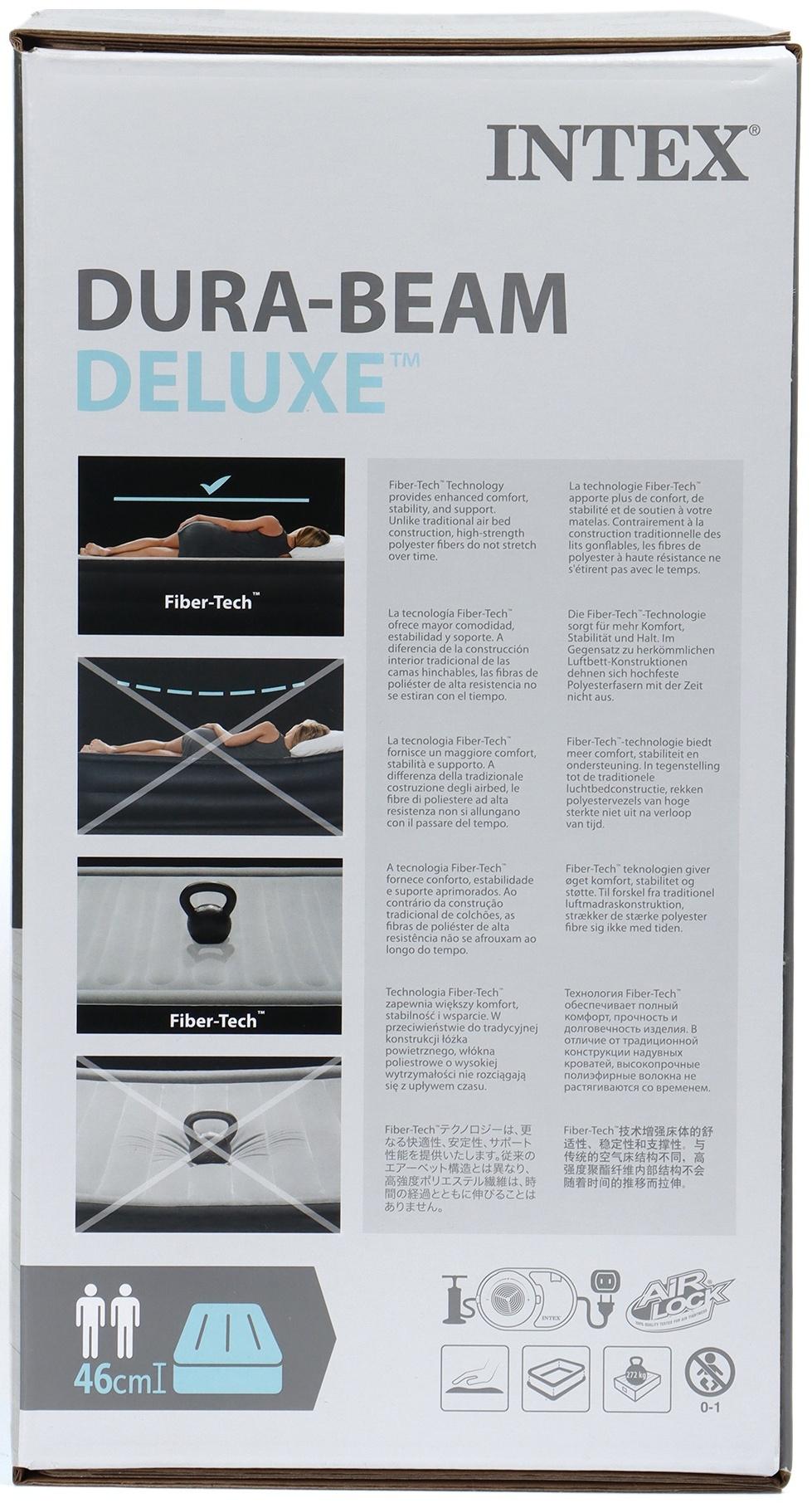 Кровать надувная QUEEN ULTRA с изголовьем 152 х 236 х 86 см, с встр насосом 64450ND