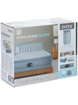 Кровать надувная QUEEN ULTRA с изголовьем 152 х 236 х 86 см, с встр насосом 64450ND