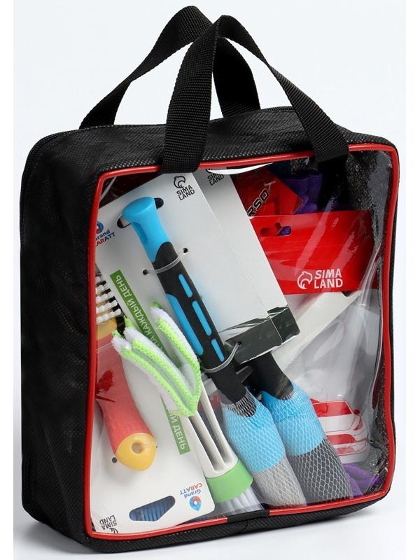 Набор автомобилиста для чистки салона, 9 предметов