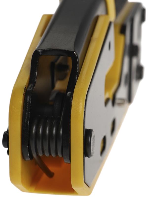 Кримпер ТУНДРА, обжим пластиковых клемм RJ45 RJ11/12, зачистка до 7 мм