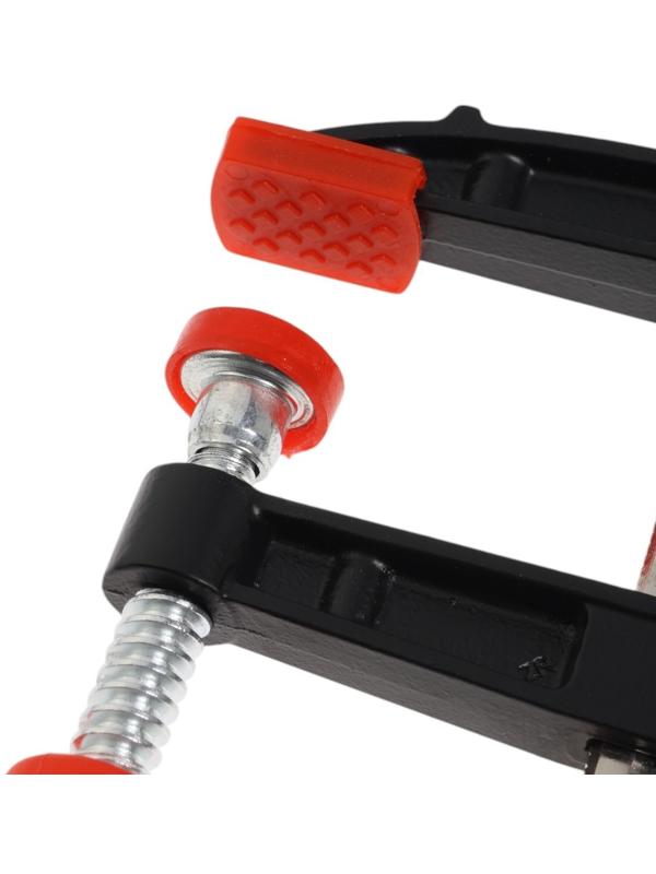 Струбцина F-образная усиленная ТУНДРА, тавровый профиль, 2К рукоятка, 200×50×250 мм