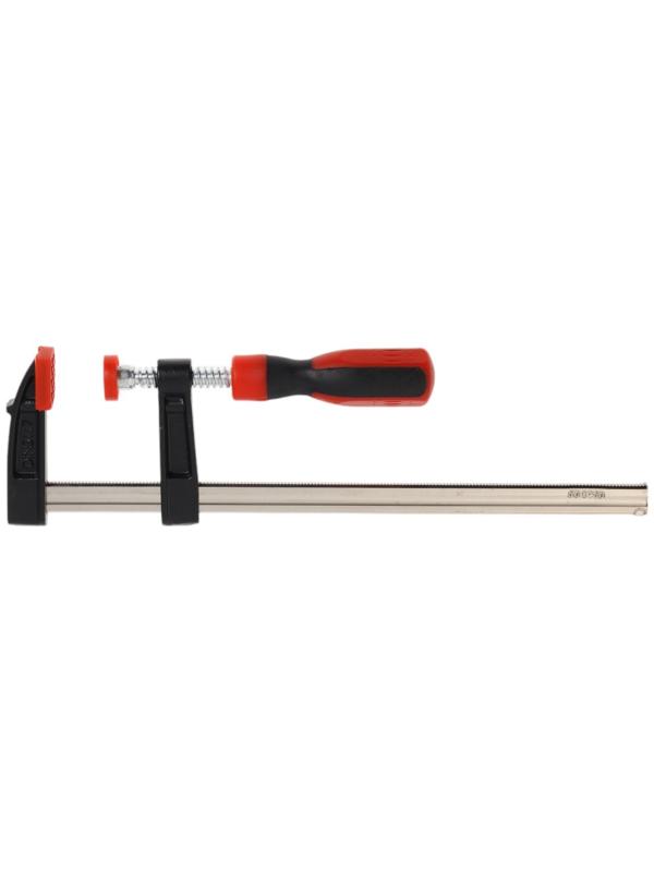 Струбцина F-образная усиленная ТУНДРА, тавровый профиль, 2К рукоятка, 250×50×300 мм