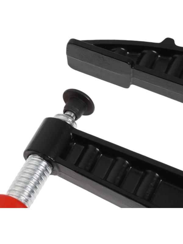 Струбцина F-образная усиленная ТУНДРА, тавровый профиль, 2К рукоятка, 300×120×390 мм