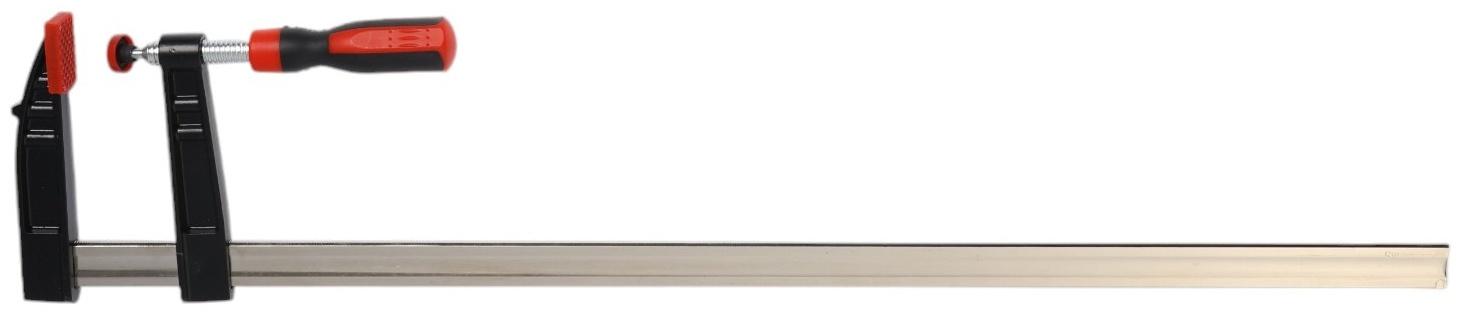 Струбцина F-образная усиленная ТУНДРА, тавровый профиль, 2К рукоятка, 800×120×890 мм