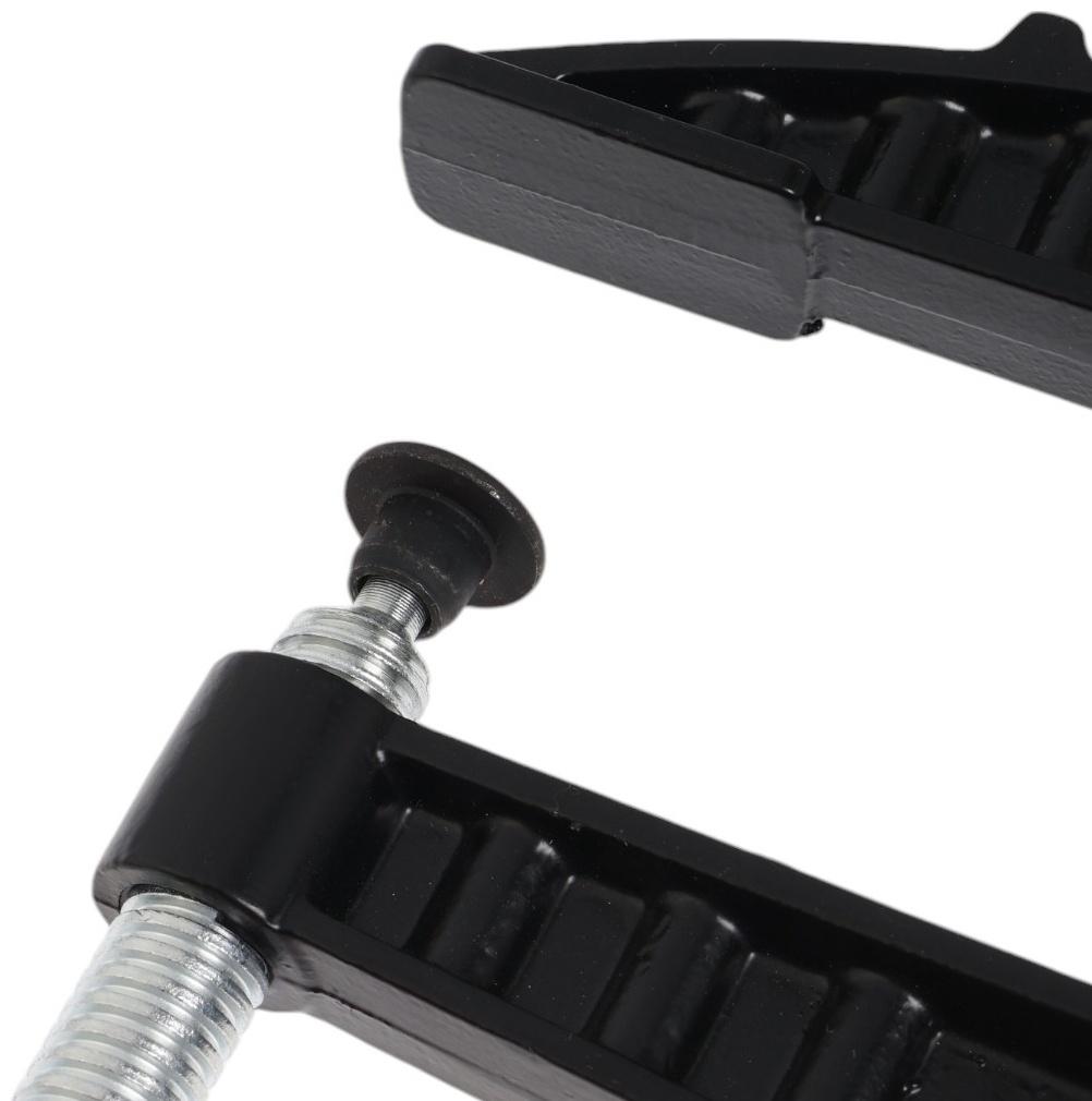 Струбцина F-образная усиленная ТУНДРА, тавровый профиль, 2К рукоятка, 800×120×890 мм