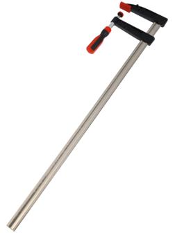 Струбцина F-образная усиленная ТУНДРА, тавровый профиль, 2К рукоятка, 800×120×890 мм