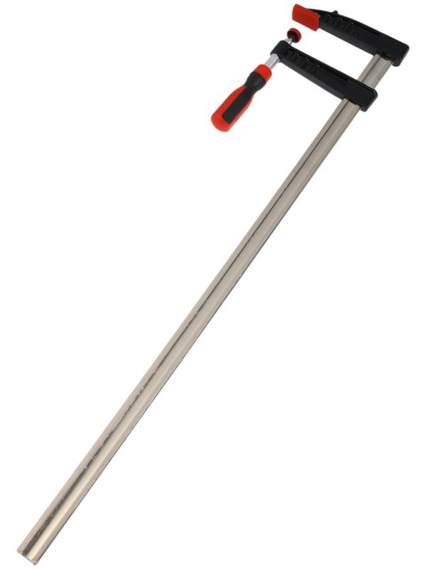 Струбцина F-образная усиленная ТУНДРА, тавровый профиль, 2К рукоятка, 800×120×890 мм