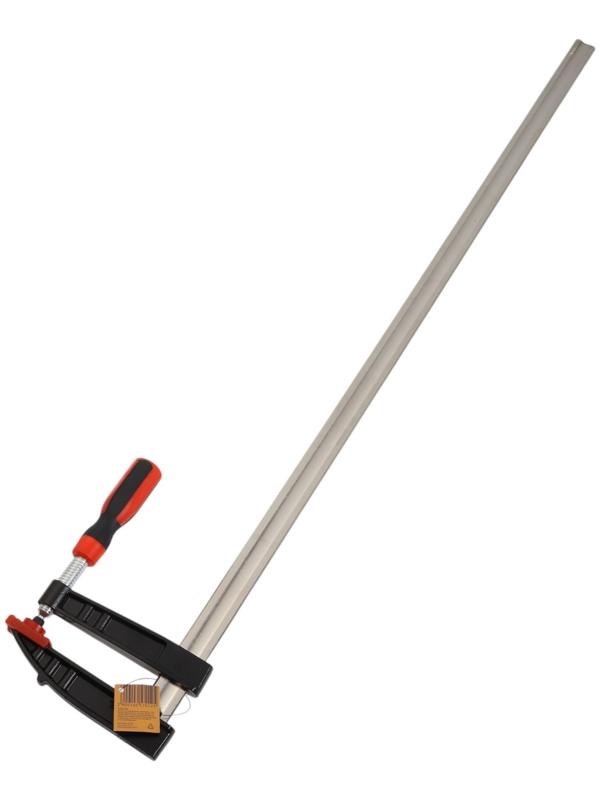 Струбцина F-образная усиленная ТУНДРА, тавровый профиль, 2К рукоятка, 1000×120×1090 мм