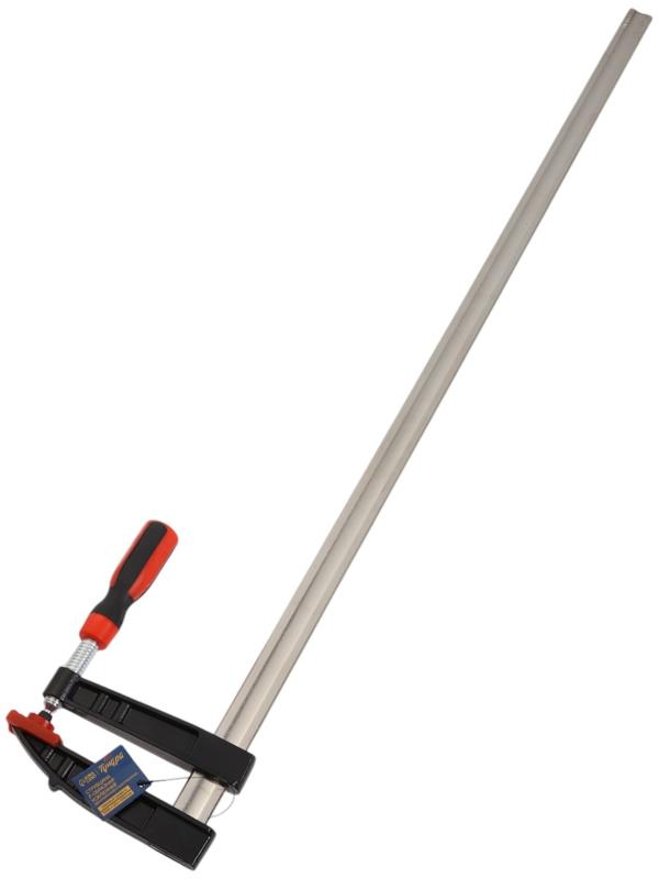 Струбцина F-образная усиленная ТУНДРА, тавровый профиль, 2К рукоятка, 1000×120×1090 мм