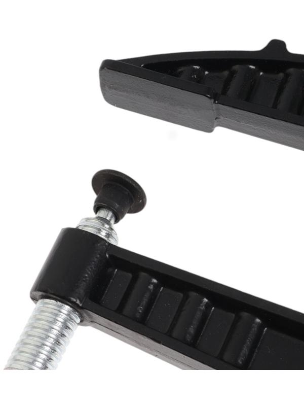 Струбцина F-образная усиленная ТУНДРА, тавровый профиль, 2К рукоятка, 1000×120×1090 мм