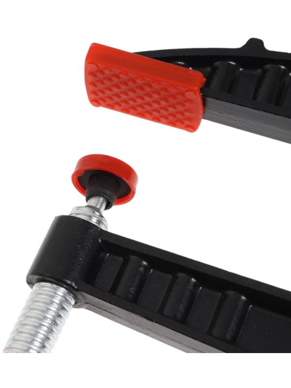 Струбцина F-образная усиленная ТУНДРА, тавровый профиль, 2К рукоятка, 1000×120×1090 мм