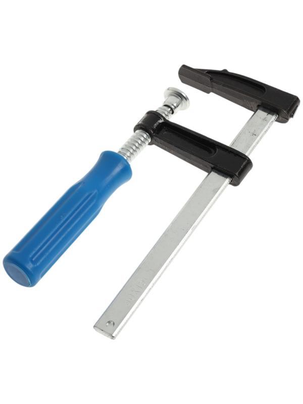 Струбцина F-образная ТУНДРА, пластиковая рукоятка, 150×50×200 мм