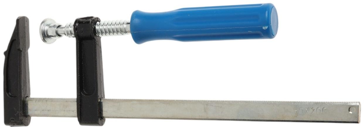 Струбцина F-образная ТУНДРА, пластиковая рукоятка, 200×50×250 мм