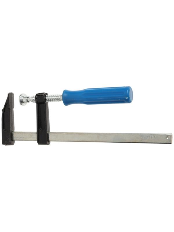 Струбцина F-образная ТУНДРА, пластиковая рукоятка, 200×50×250 мм