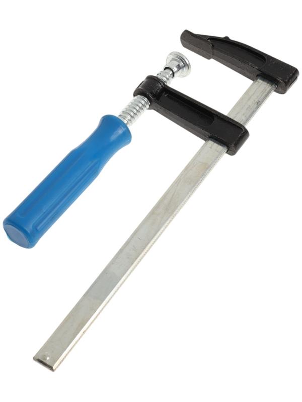 Струбцина F-образная ТУНДРА, пластиковая рукоятка, 200×50×250 мм