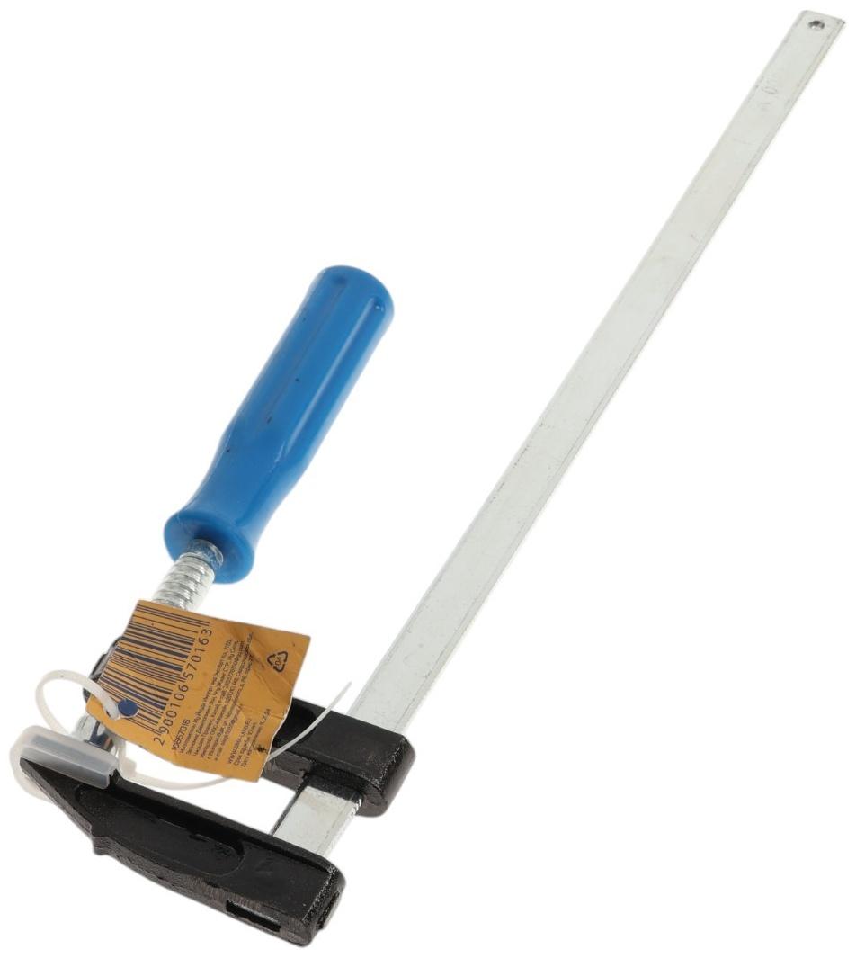 Струбцина F-образная ТУНДРА, пластиковая рукоятка, 300×50×350 мм